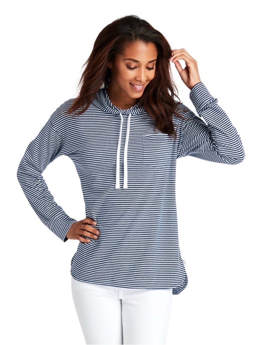 Vineyard Vines Edgartown long sleeve hoodie tee